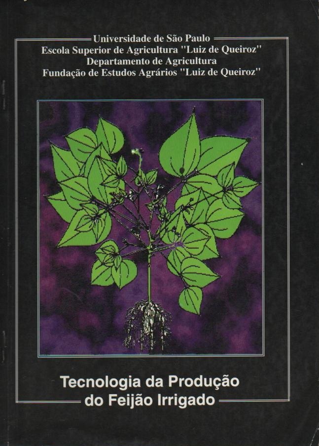 Capa do livro Tecnologia da produção do feijão irrigado