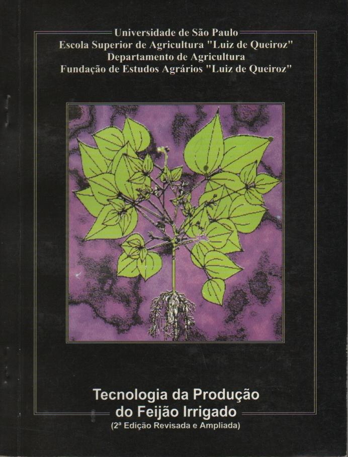 Capa do livro Tecnologia da produção do feijão irrigado