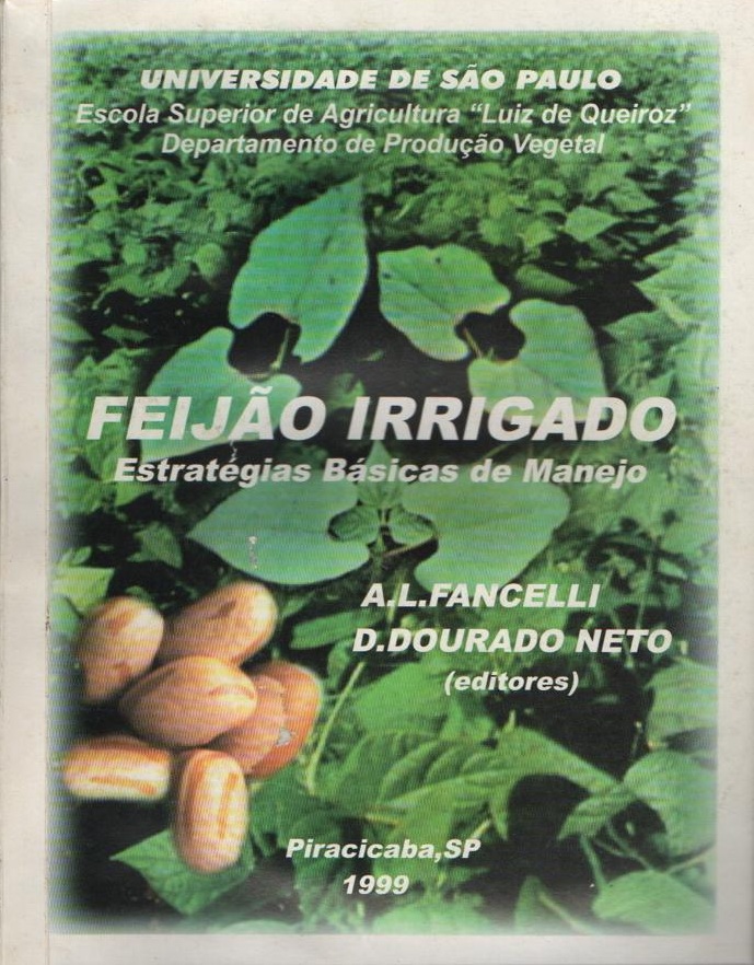 Capa do livro Feijão Irrigado: Estatégias Básicas de Manejo