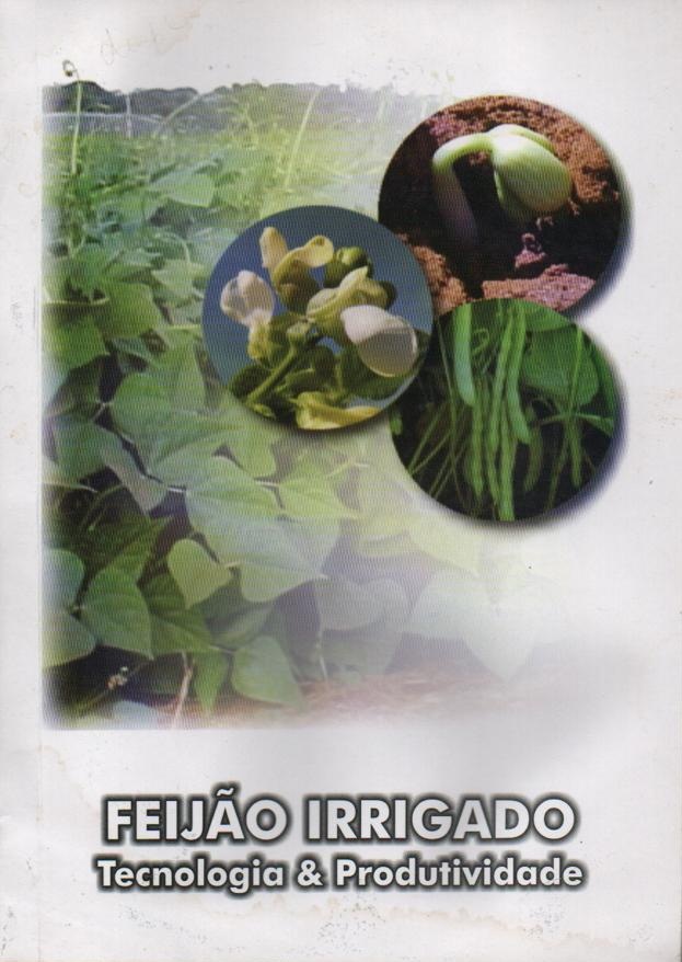 Capa do livro Feijão irrigado: tecnologia e produtividade