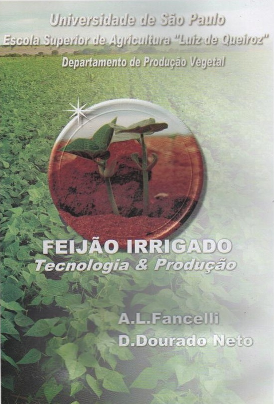 Capa do livro Feijão irrigado: tecnologia e produção