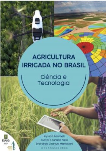 Capa do livro Diferentes abordagens sobre Agricultura Irrigada no Brasil: Ciência e Tecnologia